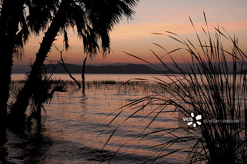 肯尼亚巴林戈湖，非洲图片素材