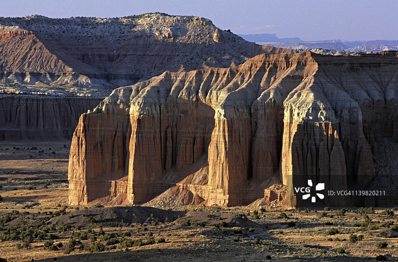 犹他州圆顶礁国家公园大教堂谷风光图片素材