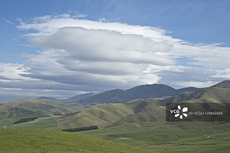 新西兰南岛麦肯齐地区的景色图片素材