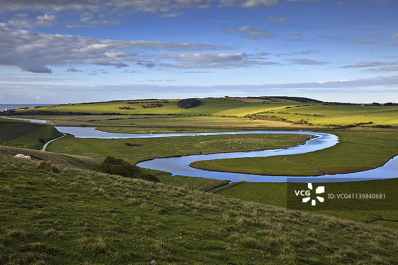 英国东萨塞克斯郡卡克米尔河图片素材