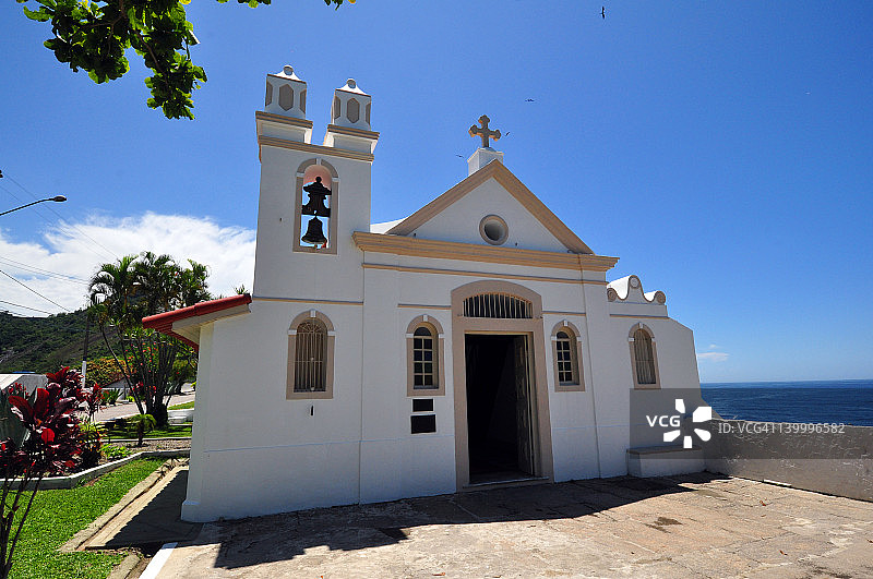 巴西的古老教堂图片素材