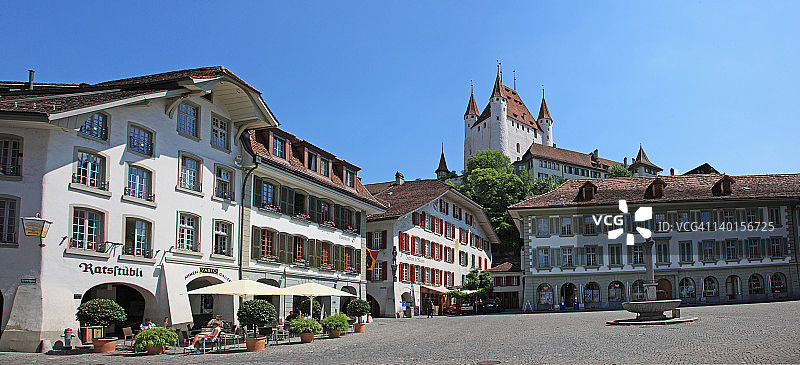 瑞士：图恩图片素材