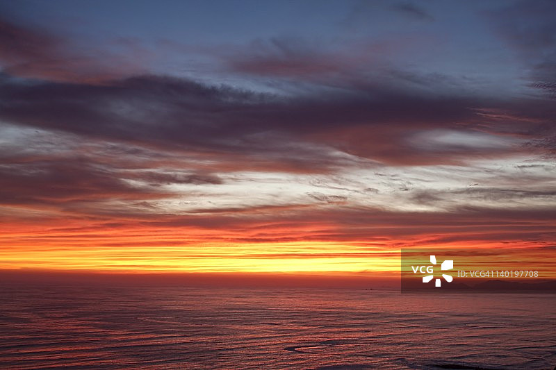 海上日落图片素材