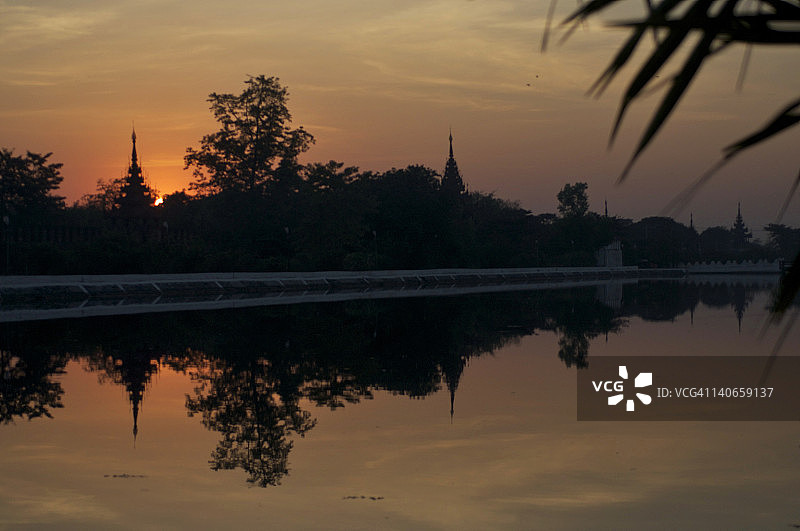 曼德勒皇宫图片素材