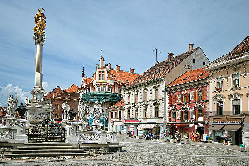 马里博尔中心广场图片素材