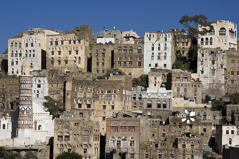 也门吉卜拉市图片素材