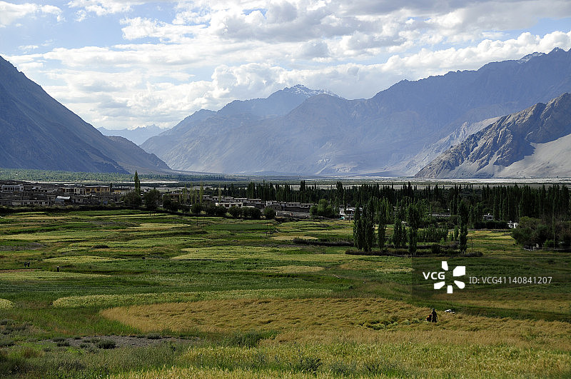 努布拉河谷图片素材