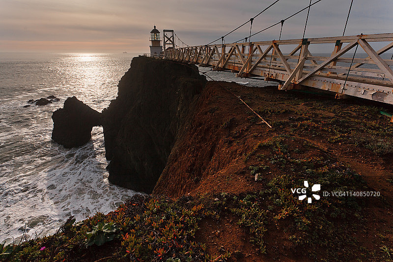 博尼塔角灯塔图片素材
