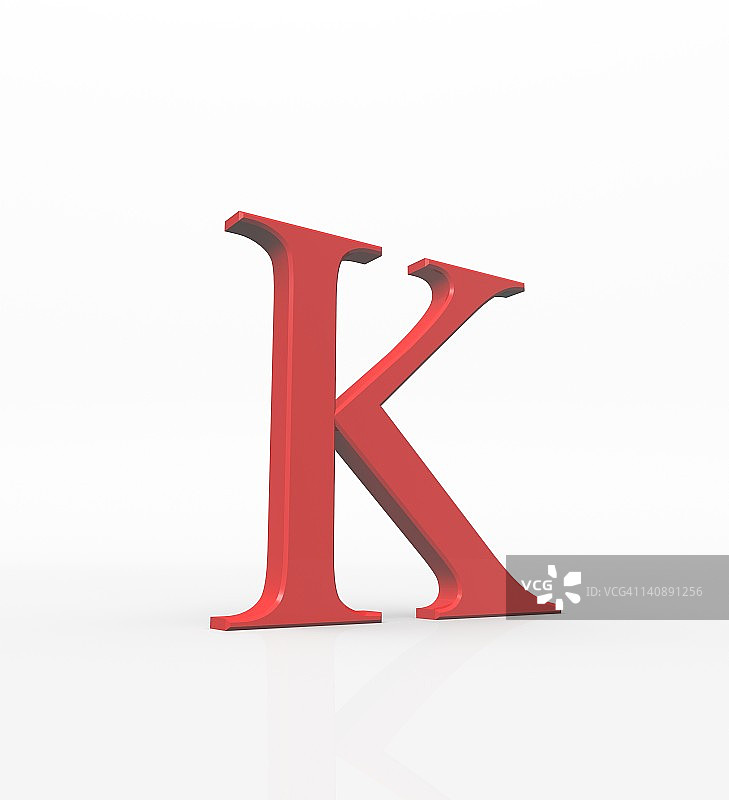 希腊字母大写Kappa图片素材