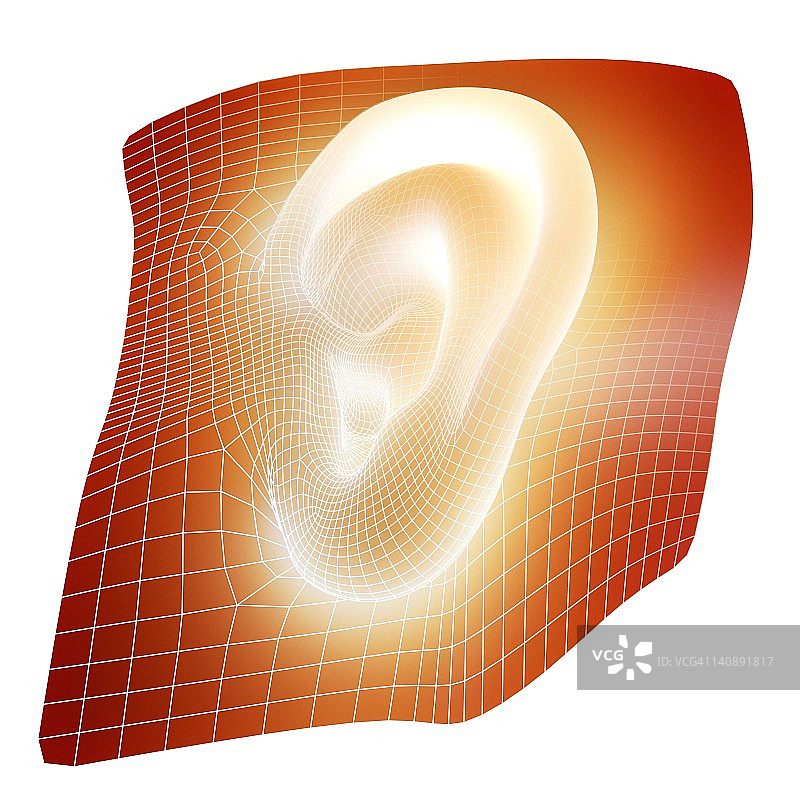 耳朵艺术作品图片素材