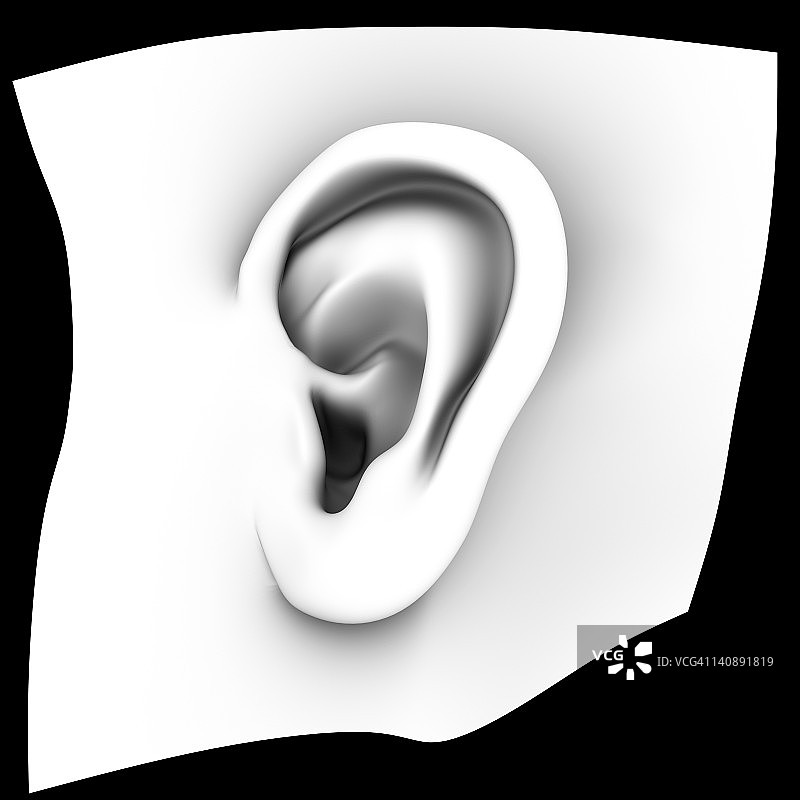 耳朵艺术作品图片素材
