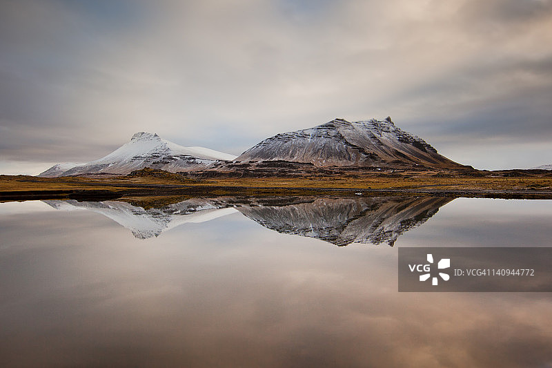 阿克拉费亚尔，冰岛山脉图片素材
