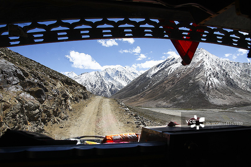 水泥搅拌车图片素材