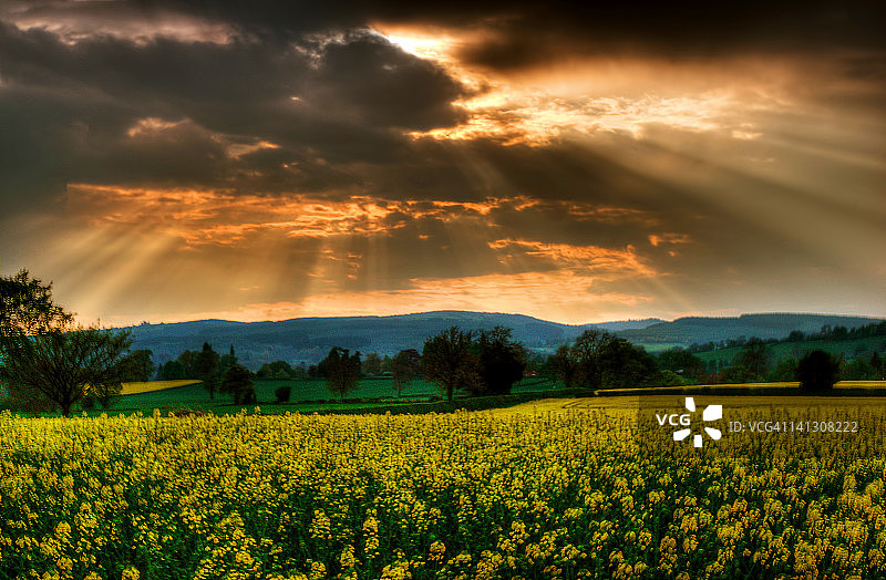 太阳光图片素材