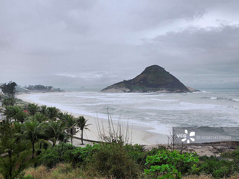 蓬塔尔海滩图片素材