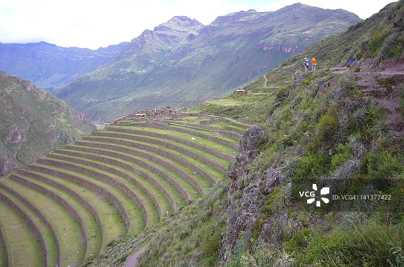 卡亚卡萨印加遗址景色图片素材