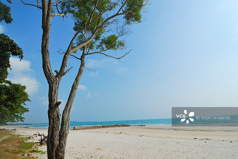 邦加岛：最佳海滩旅游胜地之一图片素材