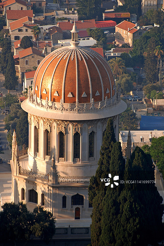 以色列海法巴孛圣祠图片素材