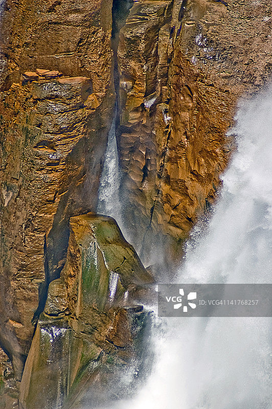 肖肖尼瀑布图片素材