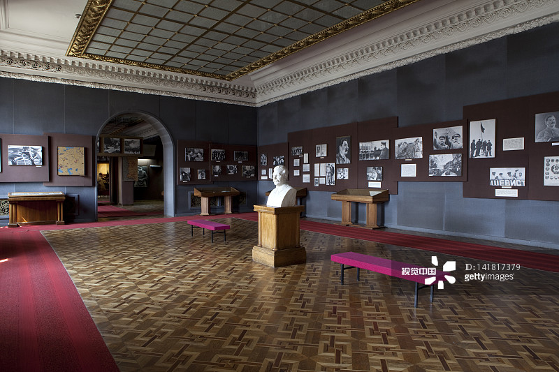 斯大林博物馆，哥里，格鲁吉亚图片素材