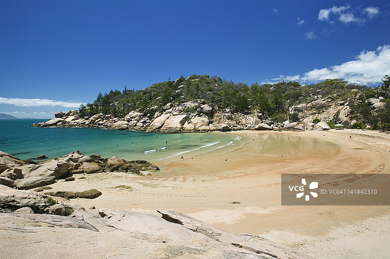 澳大利亚昆士兰州北海岸磁岛阿尔玛湾景色图片素材