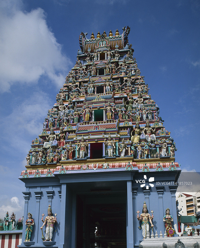 新加坡斯里尼瓦沙柏鲁马庙图片素材