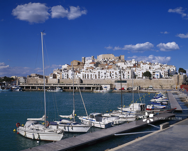 西班牙瓦伦西亚省佩尼斯科拉图片素材