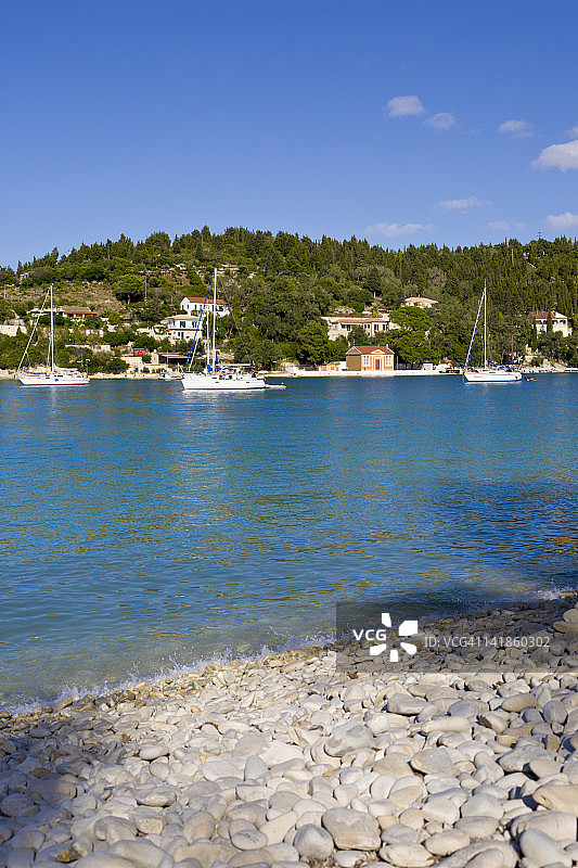 希腊帕克索斯拉卡图片素材