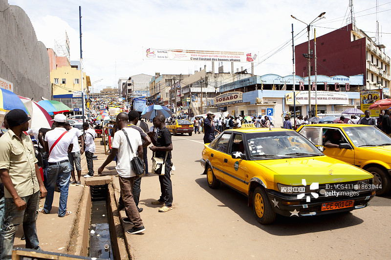 雅温得街景，喀麦隆图片素材