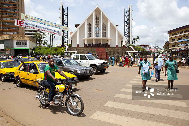 喀麦隆雅温得街景图片素材