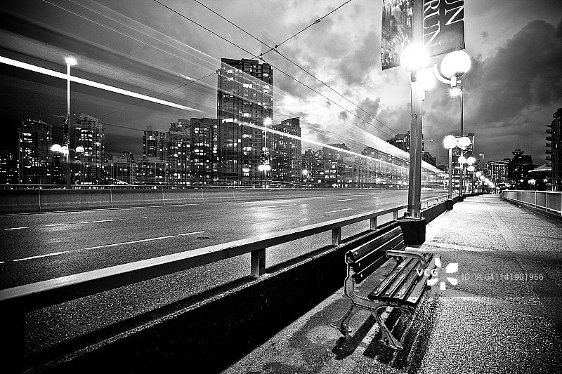 坎比桥夜景图片素材