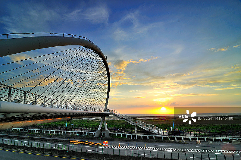 竖琴桥图片素材