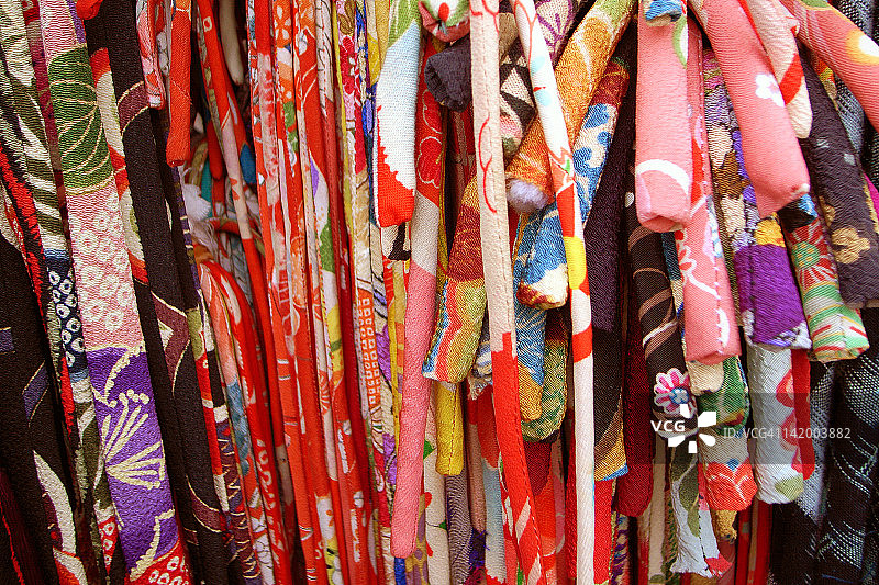 旧和服腰带图片素材