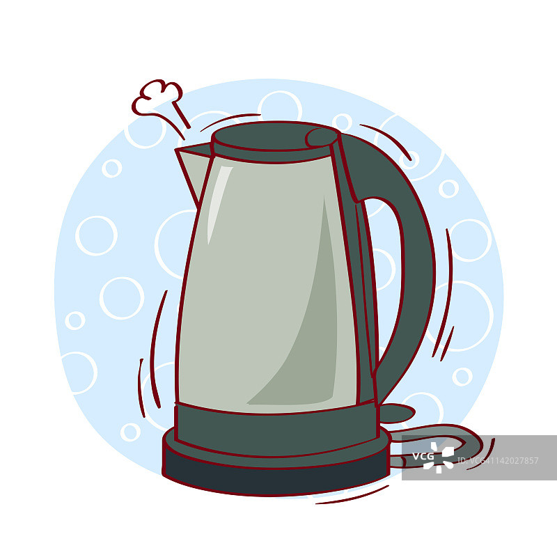 保温饮料容器插画图片素材