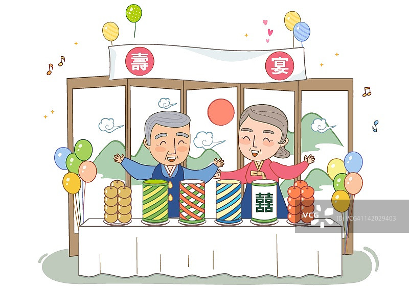 男人和女人庆祝结婚纪念日图片素材