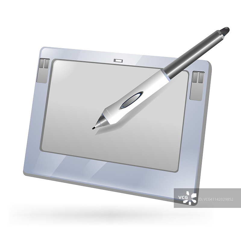 数位绘图板插画图片素材