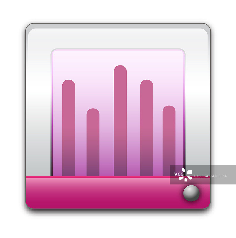 条形图插画图片素材