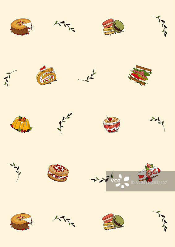 食品图标集图片素材