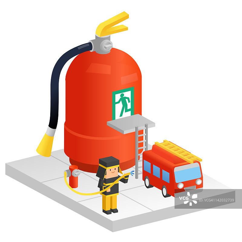 消防站图片素材