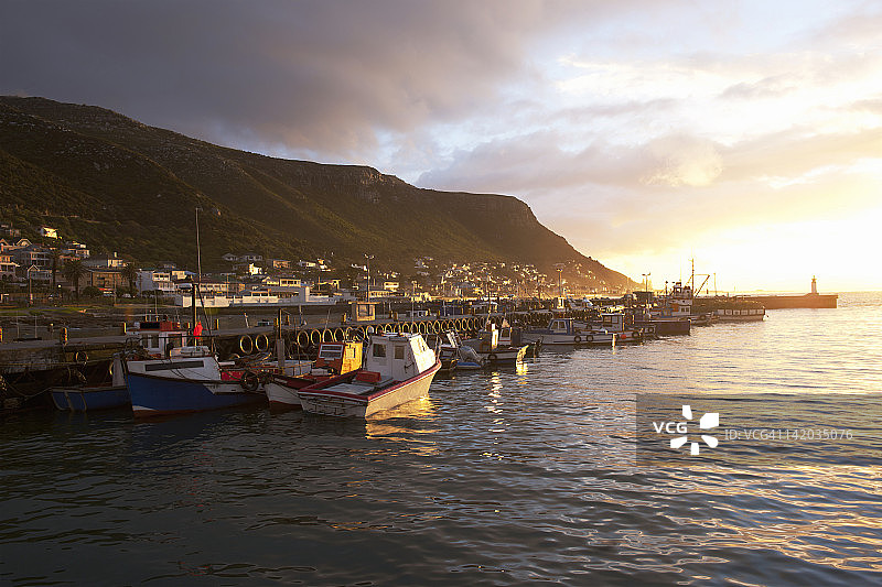 南非开普敦卡尔克湾渔村风光图片素材