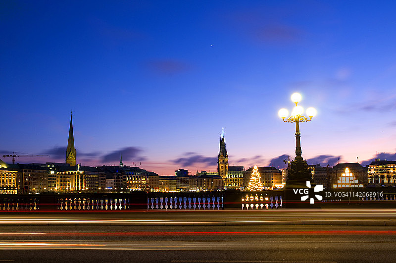 汉堡轻轨图片素材