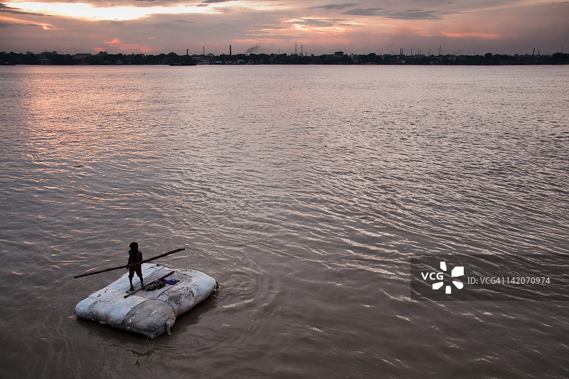 胡格利河图片素材