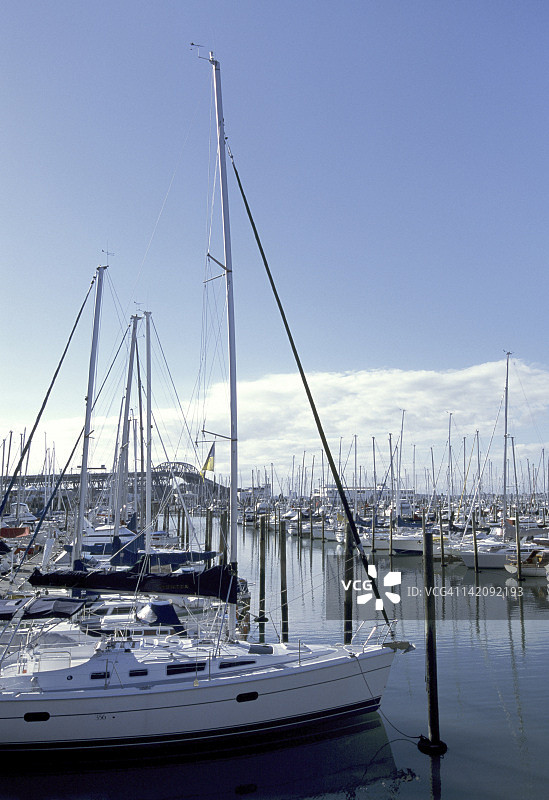 港口帆船图片素材