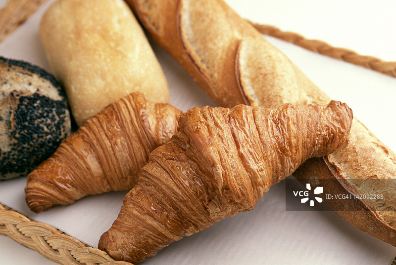 羊角面包图片素材