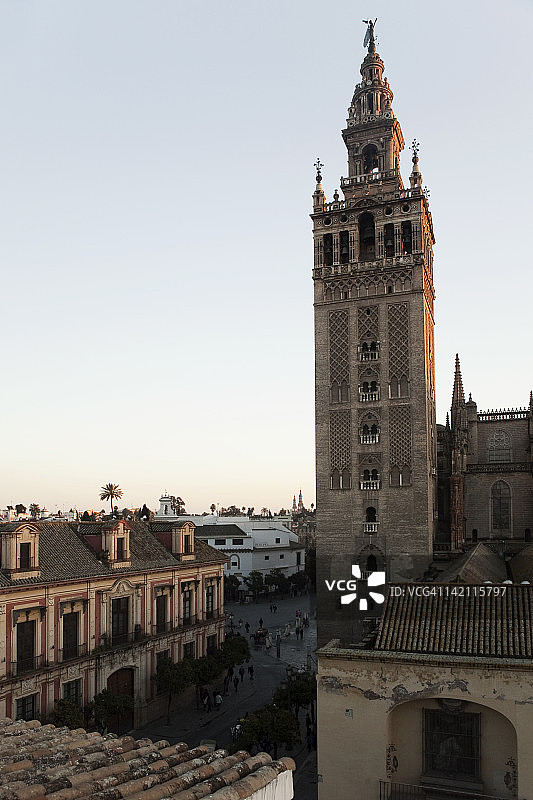 塞维利亚的La Giralda图片素材