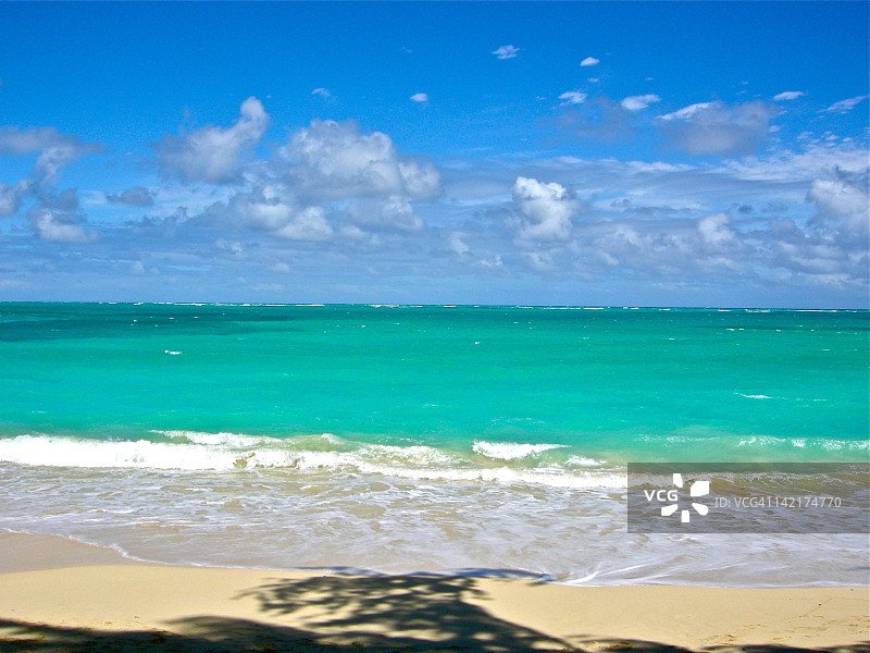 夏威夷瓦胡岛怀马纳洛海湾图片素材