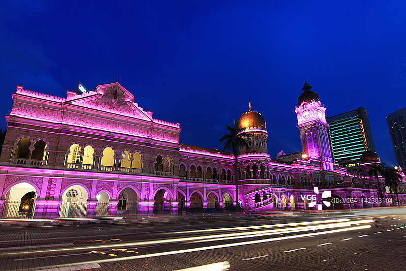 马来西亚夜景图片素材