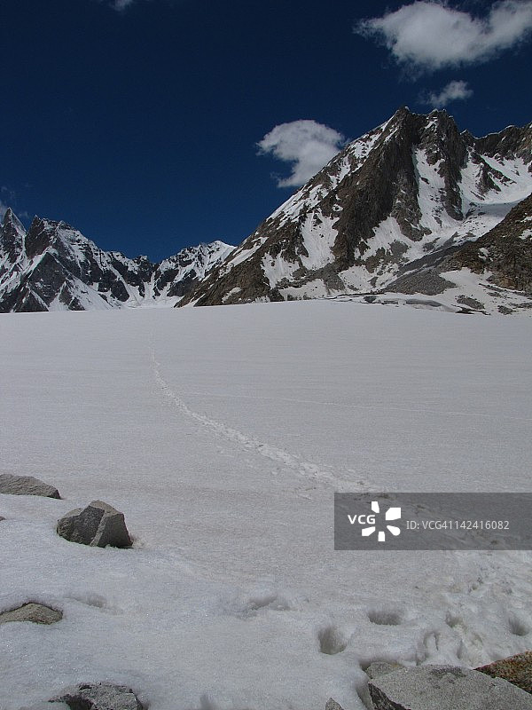 贡多戈罗拉冰川徒步（巴基斯坦）图片素材