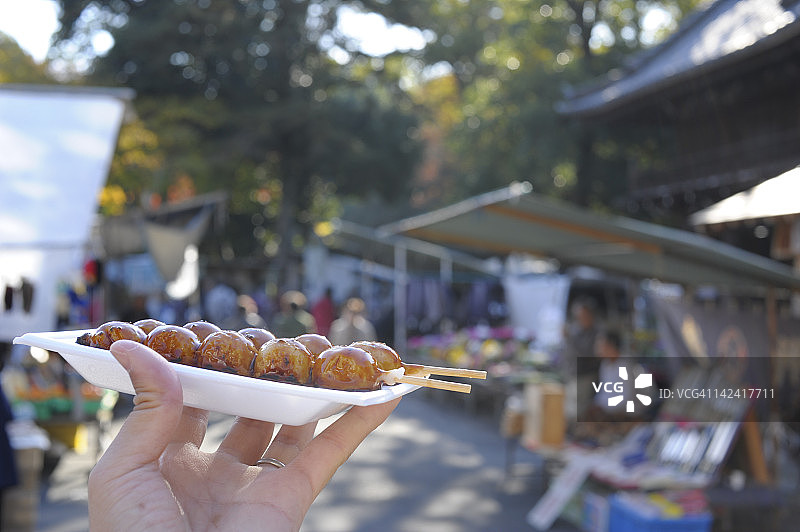 市场上的团子图片素材