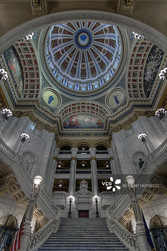 宾夕法尼亚州议会大厦图片素材